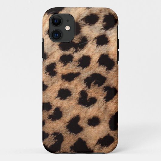 Coques Case-Mate iPhone Imprimé Féminin Moderne Tendance Léopard Guépard (Dos)