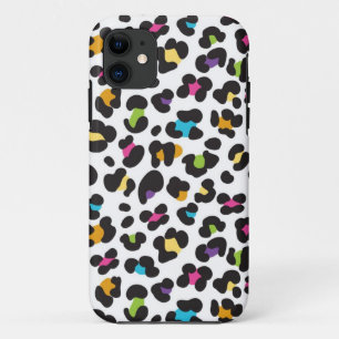 Etui iPhone Case-Mate imprimé léopard arc-en-ciel funky
