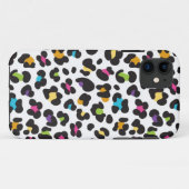 Coques Case-Mate iPhone imprimé léopard arc-en-ciel funky (Dos (Horizontal))