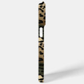 Coques Case-Mate iPhone Imprimé Léopard Camo Monogrammé (Verso / Droite)