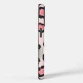 Coques Case-Mate iPhone Imprimé léopard rose chic (Verso / Droite)