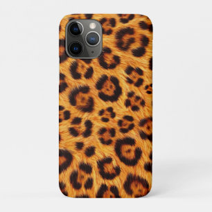 Case-Mate iPhone Case Imprimé léopard sauvage or orange ambre aspect fou