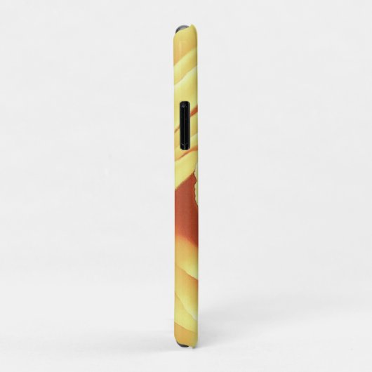 Coques Case-Mate iPhone imprimé rose jaune (Dos/Droite)