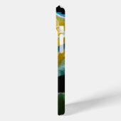 Coques Case-Mate iPhone imprimé rose jaune (Verso / Gauche)