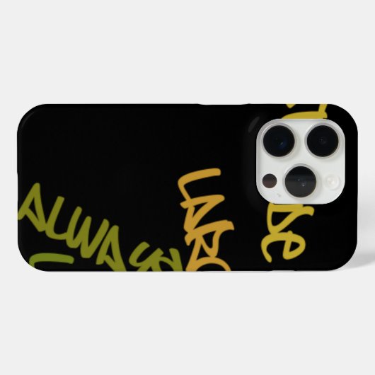 Coques Case-Mate iPhone Imprimé Vie Vie Imprimé (Verso (horizontal))