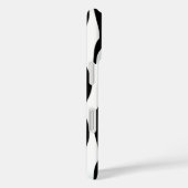 Coques Case-Mate iPhone imprimé zèbre noir blanc (Verso / Droite)