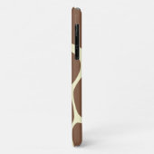 Coques Case-Mate iPhone Imprimée de girafe, Giraffe Brown, Poster de anima (Dos/Gauche)