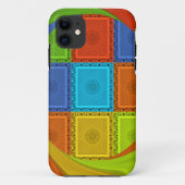 Coques Case-Mate iPhone Imprimer À damiers (Dos)