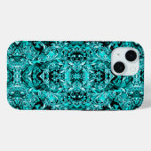 COQUES Case-Mate iPhone IMPRIMER BAROQUE ITALIEN VERT DE MER (Verso (horizontal))