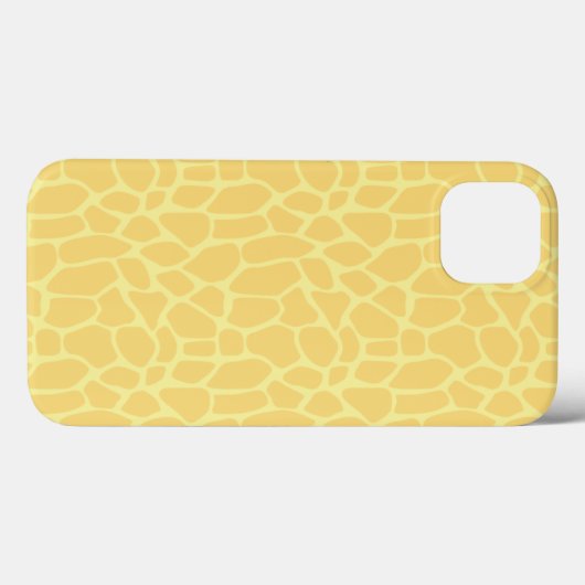 Coques Case-Mate iPhone Imprimer Giraffe Jaune (Verso (horizontal))