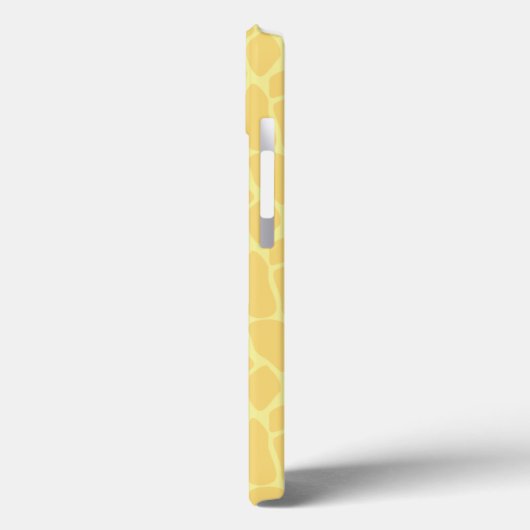 Coques Case-Mate iPhone Imprimer Giraffe Jaune (Verso / Gauche)