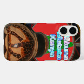 Coques Case-Mate iPhone Imprimer Hakuna Matata Kenya Art (Verso (horizontal))