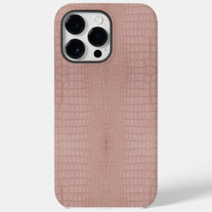 Coque Pour Pour iPhone 14 Pro Max Imprimer l'alligator rose