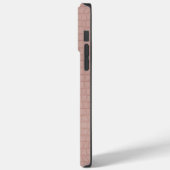 Coques Case-Mate iPhone Imprimer l'alligator rose (Verso / Gauche)