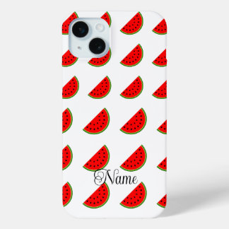 COQUE iPhone 15 MINI IMPRIMER MELON D'EAU