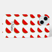 COQUES Case-Mate iPhone IMPRIMER MELON D'EAU (Verso (horizontal))