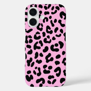 Coques iPhone 16 Imprimer Pastel Pink Cheetah