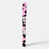 Coques Case-Mate iPhone Imprimer Pastel Pink Cheetah (Verso / Droite)