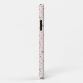 Coques Case-Mate iPhone Imprimer Pastel Terrazzo (Rose) (Dos/Droite)