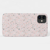 Coques Case-Mate iPhone Imprimer Pastel Terrazzo (Rose) (Dos (Horizontal))