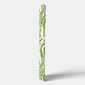 Coques Case-Mate iPhone Imprimer Safari vert Zebra (Verso / Droite)