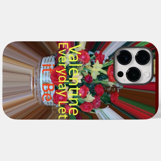 Coques Case-Mate iPhone Imprimer Saint-Valentin (Verso (horizontal))