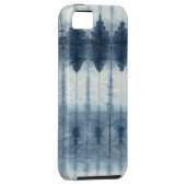 Coques Case-Mate iPhone Imprimer Shibori Indigio (Dos/Droit)
