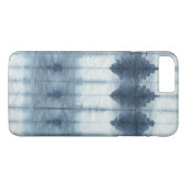 Coques Case-Mate iPhone Imprimer Shibori Indigio (Dos (Horizontal))