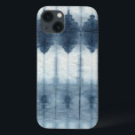 iPhone 13 Case Imprimer Shibori Indigio<br><div class="desc">Shibori Indigio Print. Artiste : Chariklia Zarris. ID image : 154370FN.</div>