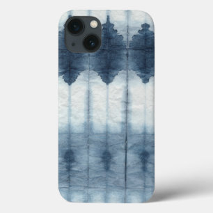 iPhone 13 Case Imprimer Shibori Indigio