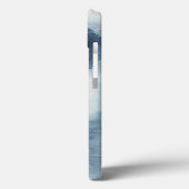 Coques Case-Mate iPhone Imprimer Shibori Indigio (Verso / Gauche)