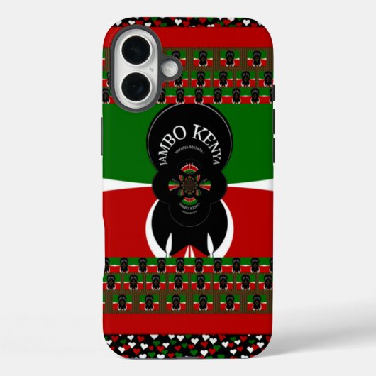 Coques Case-Mate iPhone Imprimerie d'art Jambo Kenya (Verso)
