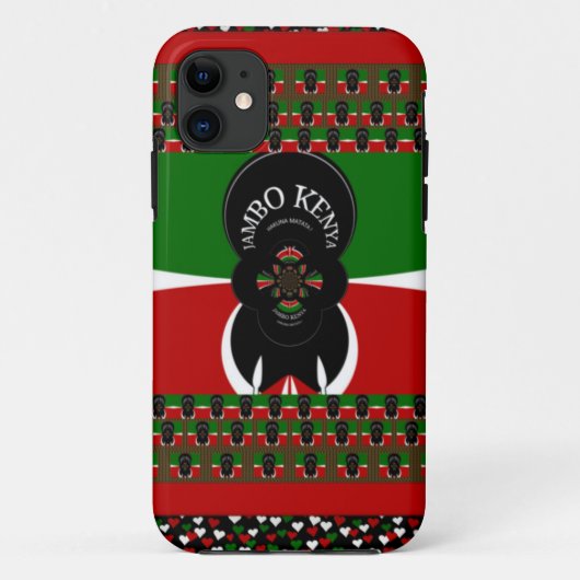 Coques Case-Mate iPhone Imprimerie d'art Jambo Kenya (Dos)