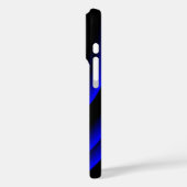 Coques Case-Mate iPhone Impulsion Bleue (Verso / Gauche)