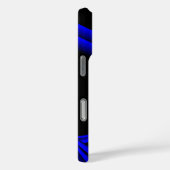 Coques Case-Mate iPhone Impulsion Bleue (Verso / Droite)