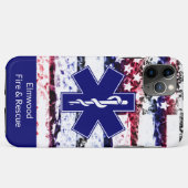 Coques Case-Mate iPhone Incendie et Secourt de ville personnalisée  (Dos (Horizontal))