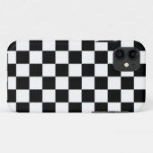 Coques Case-Mate iPhone Indicateur À damiers (Dos (Horizontal))