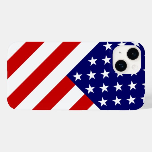 Coques Case-Mate iPhone Indicateur américain (Verso (horizontal))