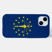 Coques Case-Mate iPhone Indicateur Apple iPhone 15 Coque-Mate Indiana (Verso (horizontal))