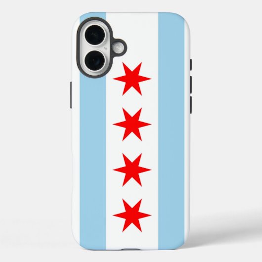 Coques Case-Mate iPhone Indicateur Apple iPhone 16 Plus Coque-Mate Chicago (Verso)