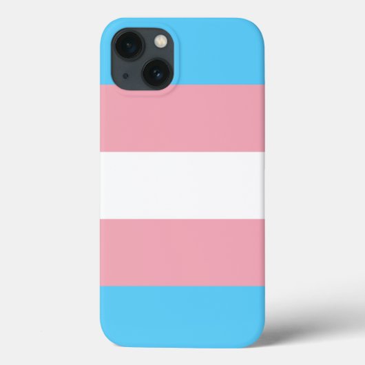 Coques Case-Mate iPhone Indicateur de fierté transgenre (Verso)