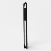 Coques Case-Mate iPhone Indicateur de ligne rouge mince (Dos/Gauche)