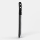 Coques Case-Mate iPhone Indicateur de ligne rouge mince (Dos/Droite)