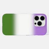Coques Case-Mate iPhone Indicateur Gradient Genderqueer Pride - Indicateur (Verso (horizontal))