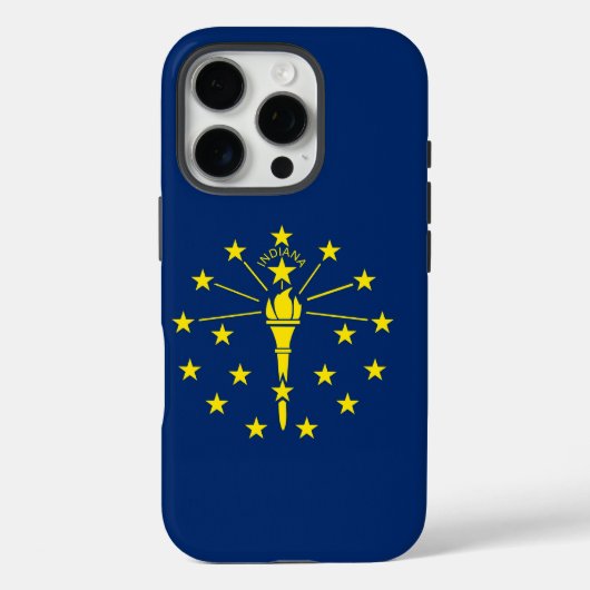 Coques Case-Mate iPhone Indicateur iPhone 16 Pro Coque-Mate, Indiana (Verso)