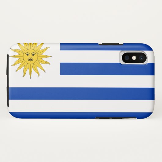 Coques Case-Mate iPhone Indicateur Uruguay (Dos (Horizontal))