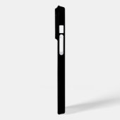 Coques Case-Mate iPhone Indicateurs de course Chrome sur noir (Verso / Gauche)