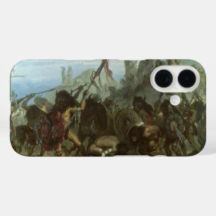 Coques iPhone 16 Indiens d'autrefois, Danse du bison par Karl Bodme