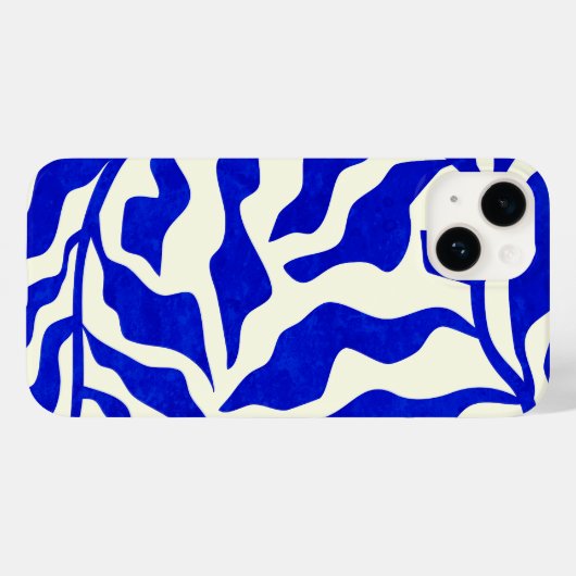 Coques Case-Mate iPhone Indigo Elegance (Verso (horizontal))