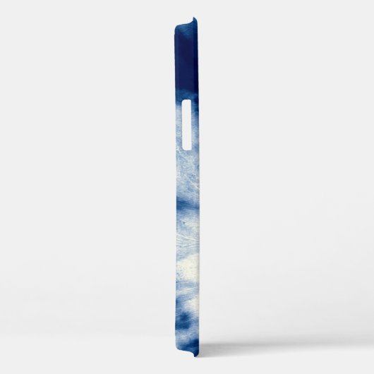 Coques Case-Mate iPhone Indigo Round. Teinture à tarte bohémienne. Psyched (Verso / Droite)